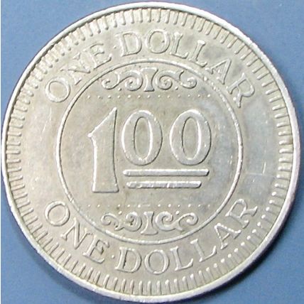 Mdewakanton Sioux. $1 Casino Token. Prior Lake, MN. 14A.