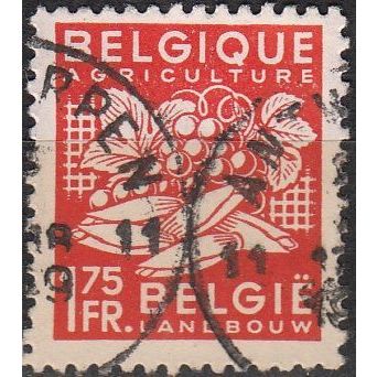 Belgique 1948 Michel 807 O Cote (2008) 0.20 € Produits agricoles Cachet rond