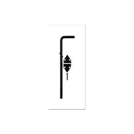 CANE BOLT 1/2X12" BLK [Misc.]
