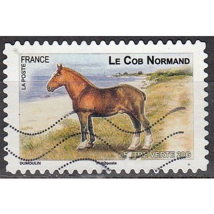 France 2013 Michel 5544 O Cote (2015) 0.60 € Cheval Le Cob Normand