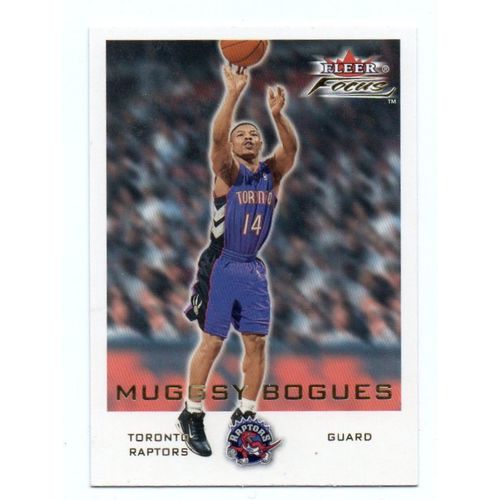 NBA 2000/01 Fleer Focus - 3 Muggsy Bogues / Toronto Raptors