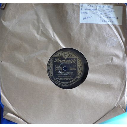 Hoagy Carmichael - A Man Could Be A Wonderful Thing / Casanova Cricket 78 rpm