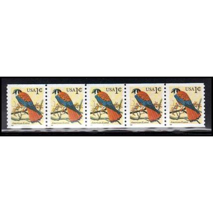 3044v 1c American Kestrel Very Fine MNH PNC 1111/5 BCYM Type I SD PA3654
