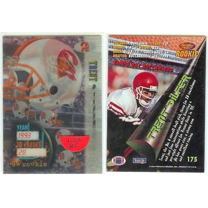Trent Dilfer #175 RC Rookie 1994 Sportflics Football