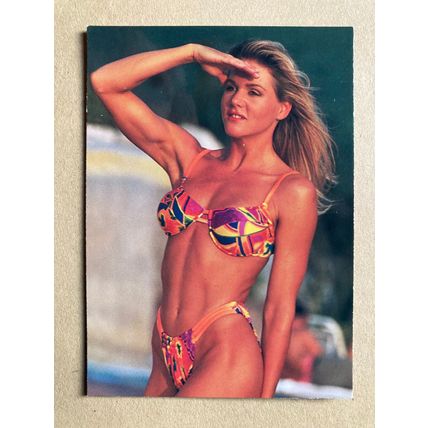Ujena Swimwear Illustrated 1994 Edition Base trading card # 6 Kim Gagliano (A)