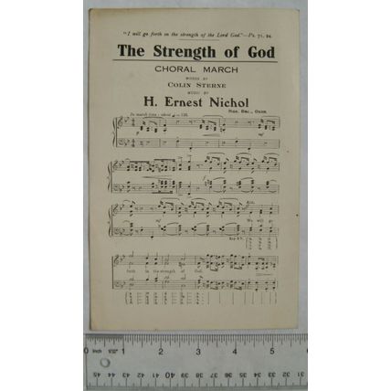 Vintage: Choral March, The Strength of God