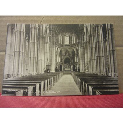 ST. PHILIP NERI R.C. CHURCH, ARUNDEL, Sussex unused antique postcard F Frith #