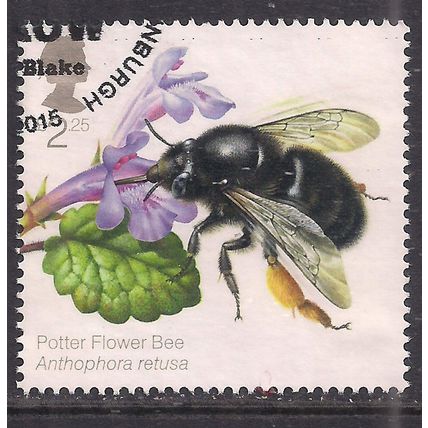 GB 2015 QE2 £2.25 Bees Potter Flower Bee Ex Fdc SG 3741 ( K635 )