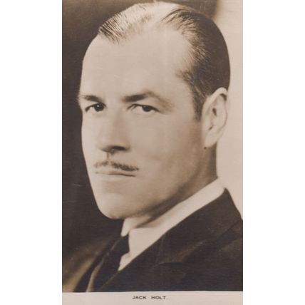 Jack Holt Film Weekly Series Postcard Photo