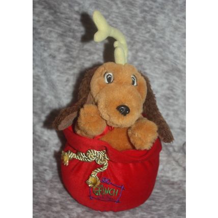 Dr. Seuss How the Grinch Stole Christmas Max the Dog Plush