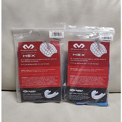 McDavid HEX reversible shooter arm sleeves Youth, lot of 2, MD6500-PR-116-10-EC