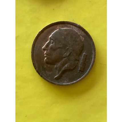 Umlaufmünze Belgien 50 Centimes 1977 Belgie