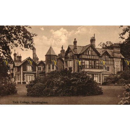 York Cottage, Sandringham, Norfolk, Postcard