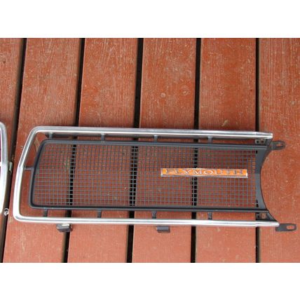 1968 Plymouth Valiant Grill OEM Signet