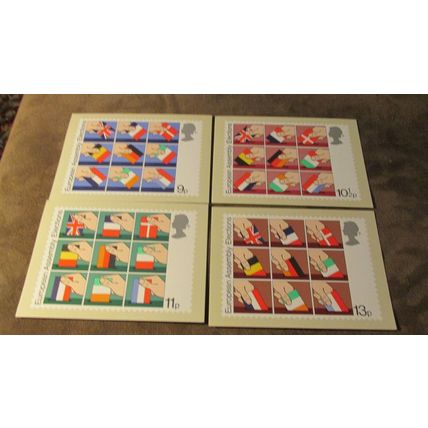 1979 GB PHQ FDI Postcard set - European Elections / Politics - Eastbourne frank