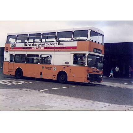 Colour Photograph of Northern General Transport Co. Ltd. - DVK 486W