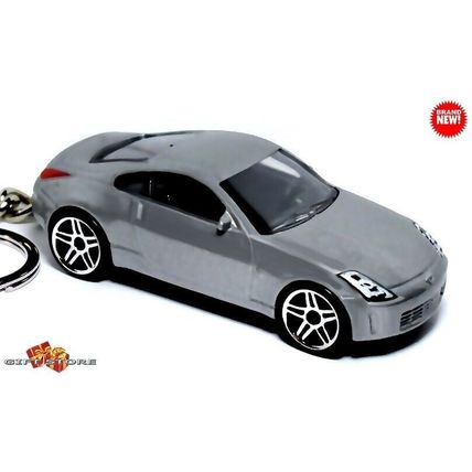 RARE KEYCHAIN SILVER NISSAN 350Z CUSTOM RIMS Ltd. Ed. GREAT GIFT NOVELTY
