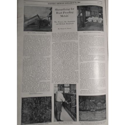 Scientific American Supplement April 3, 1915. Zeppelins; Projectile Photography