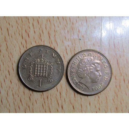 GB 2004 Elizebeth II Decimal 1p Coin
