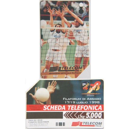 Italy Phone Card - Football World League Five, Milano