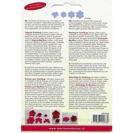 Marianne. LR0196 Die Set. Die Cutting Cardmaking Scrapbooking Crafts