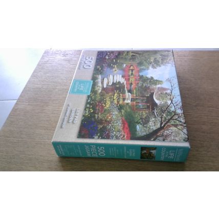 LILY PAD GARDEN by Dominic Davison Jigsaw Puzzle (500 Piece) W H Smith (2019)