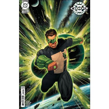 Green Lantern Corps (2025) #2 DC Comics Olivetti Cardstock Cover Kyle Rayner