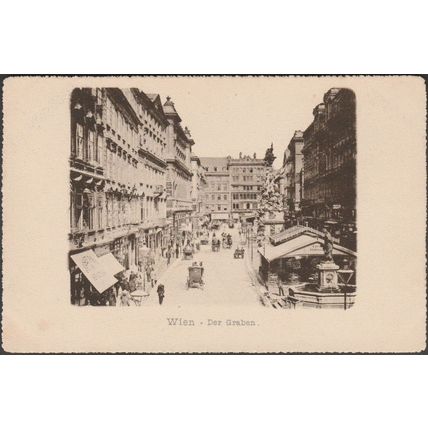 Der Graben, Wien, c.1900 - AK
