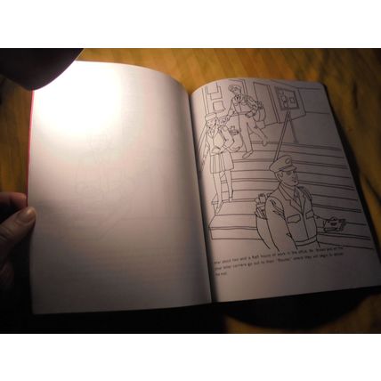 Odd Advertising Item! "Getting to know your Mail Man" Coloring Book!! $9.00 obo!