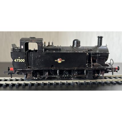 Bachmann 32-232 Class 3F Jinty 47500 BR Black, Lightly Weathered, DCC Fitted