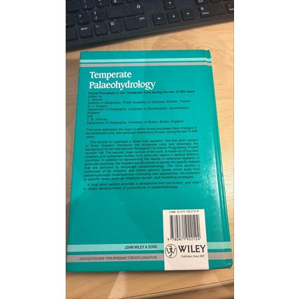 Temperate Palaeohydrology - fluvial processes in the temperate zone... 1991 HBK