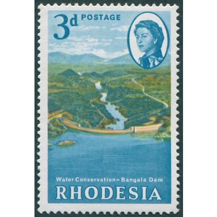 Rhodesia 1965 3d. Bangala Dam SG354 MNH
