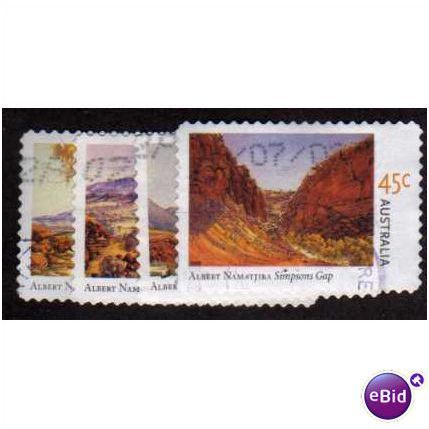 AUS 2002 SET S/A 'ALBERT NAMATJIRA '(4v) FINE USED (EBID1344)