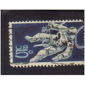 1967 USA space 5c f/u sg1311
