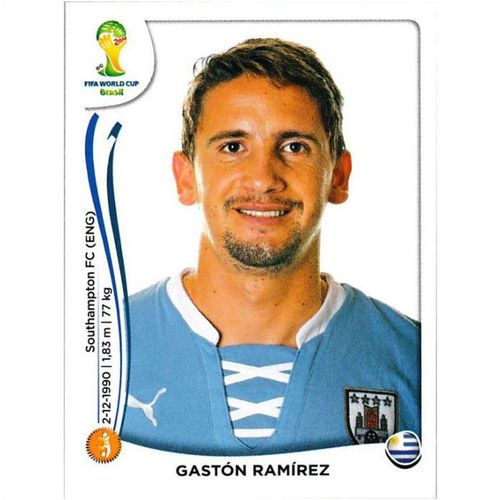 2014 Panini World Cup Soccer Stickers - #273 - Gastón Ramírez