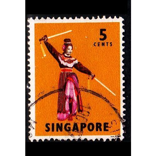 SINGAPUR SINGAPORE [1968] MiNr 0086 C ( O/used ) Trachten