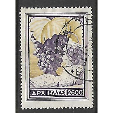GREECE 1953 NATIONAL PRODUCTS 2,600d DRIED FRUIT SG 711 FINE USED