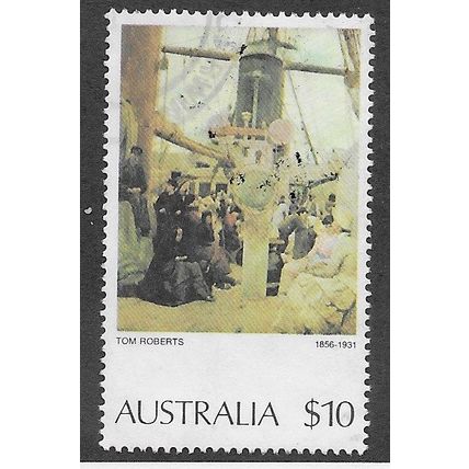 AUS 1974 $10.00 'COMING SOUTH' FINE USED (EBID68-011)