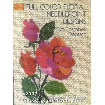 Full-Color Floral Needlepoint Designs
