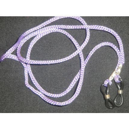 30" woven purple nylon spectacle strap lanyard driving reading sunglasses