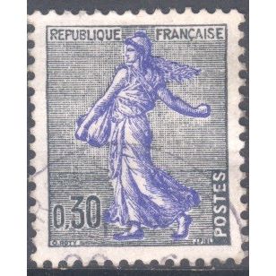 France 1961 - 0.30Fr - grey/blue - sower - used