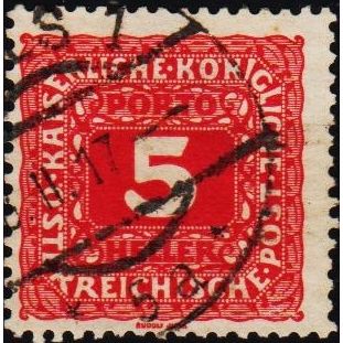 Austria. 1916 5h S.G.D273 Used