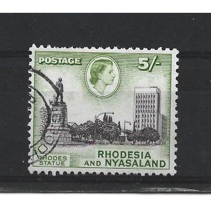 Rhodesia&Nyasaland.SG29 5s Rhodes Statue.Fine Used.Oct23