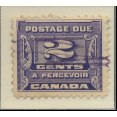Canada Stamp Scott #J12, Used