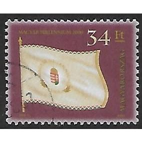 Mi 4580 I: 34 Ft. multicoloured Definitive Stamp: The Millennium: Millenium Flag
