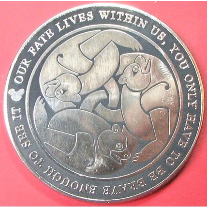 Walt Disney, Brave 2012. Challenge Coin. 2". 44b.