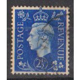 GB 1937 George VI 2.5d blue SG 466 used