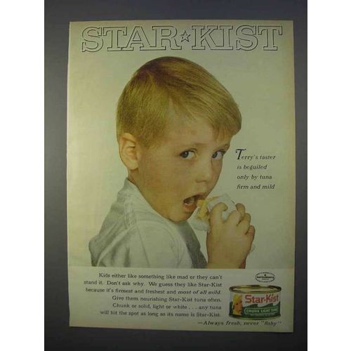 1966 Star-Kist Tuna Ad - Terry's Taster Beguiled