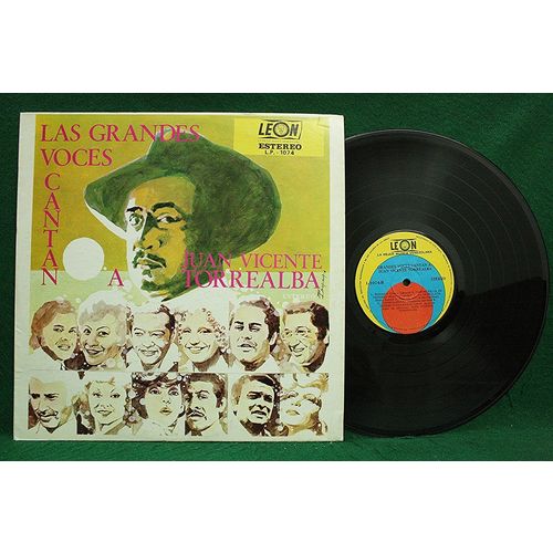 Various Venezuela - Grandes Voces Cantan A Juan Vicente Torrealba - LP 1074 - NM