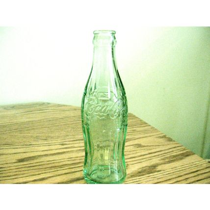 Vintage Green Coca Cola Bottle Bottled Bradford PA